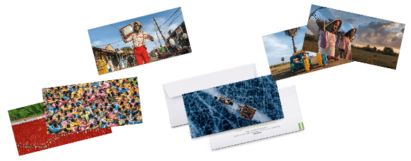 10 Postkarten im Panoramaformat - 10€
